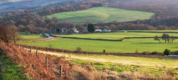Peak District Hill Gebied Het Engelse Graafschap Derbyshire Engeland — Stockfoto