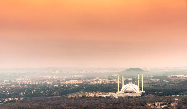 Islamabad Abrite Plusieurs Monuments Dont Mosquée Faisal — Photo