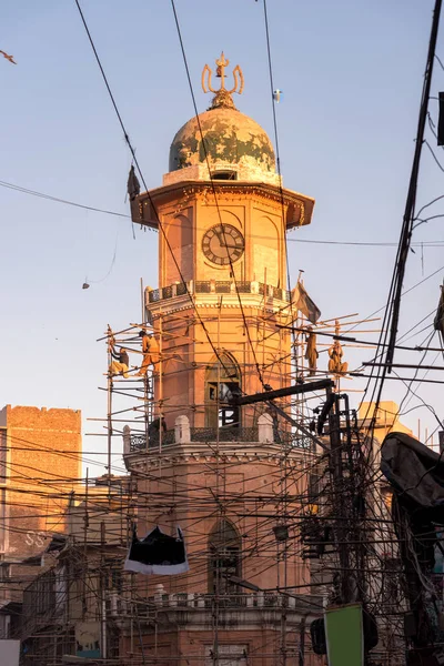시계탑의 빅토리아 다이아몬드 1900 되었다 페샤와르 파키스탄 — 스톡 사진