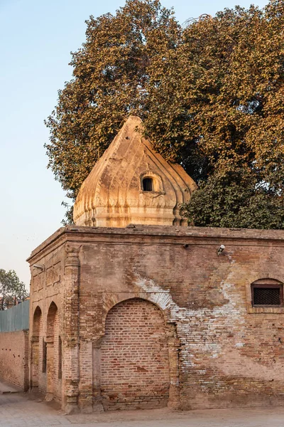 Goraknath Templom Egyike Azon Kevés Megmaradt Hindu Templomoknak Pesavarban Pakisztánban — Stock Fotó