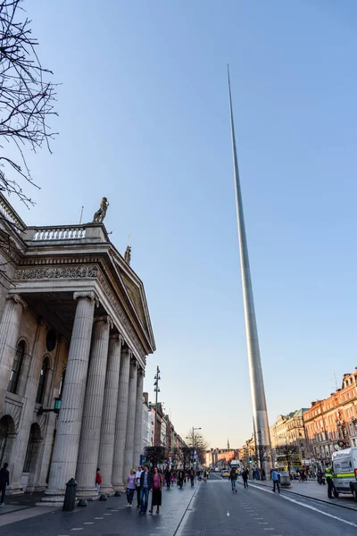 Spire Oconnell Caddesi Dublin Rlanda Nisan 2015 Dublin Spire Dublin — Stok fotoğraf