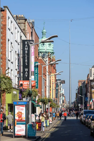 Dublín Irlanda Abril 2015 Vista Spire Desde Henry Street Dublín — Foto de Stock