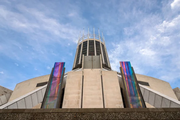 Liverpool Inghilterra Maggio 2015 Cattedrale Metropolitana Liverpool — Foto Stock