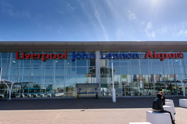 Liverpool England May 2015 Main Building John Lenon Airport Liverpool — Stock Photo, Image