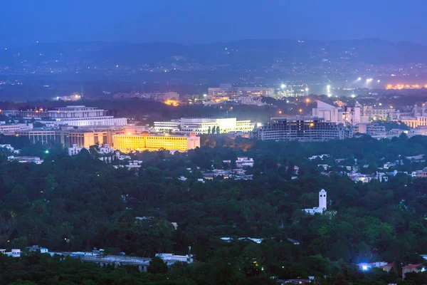 View Islamabad Marriot Hotel Other Skyscrapers — Stock Photo, Image