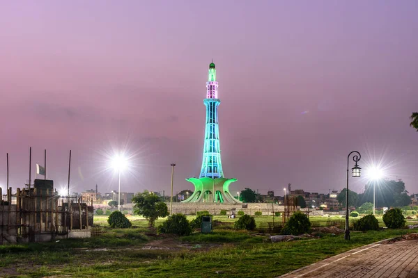 Lahore Pakistan September 2016 Minar Pakistan Built 1960S Commemoration Pakistan — Stock Photo, Image