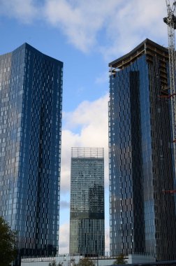 Manchester, İngiltere ve İngiltere 'deki yüksek binalarda yeni gelişmeler