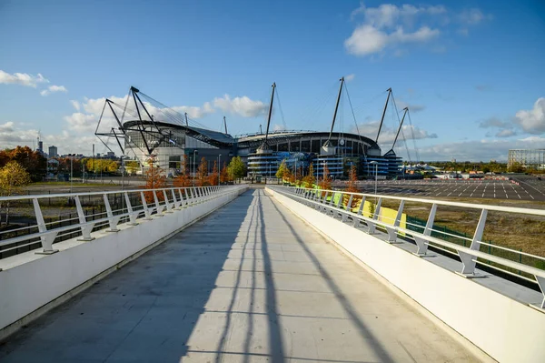 Mankester Svenska Okt 2019 Etihad Stadion Manchester City Den Berömda — Stockfoto