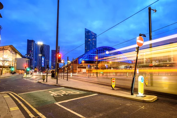 Manchester Febuary 2019 이전에 맨체스터 센트럴 역이었던 맨체스터 센트럴 컨벤션 — 스톡 사진