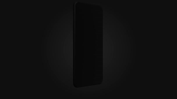 Smartphone Charge Render — Stock Video