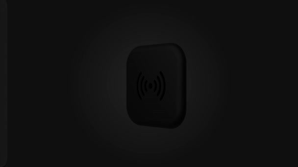 Chargeur sans fil, téléphone portable, retour. Maquette-toi. 3D  