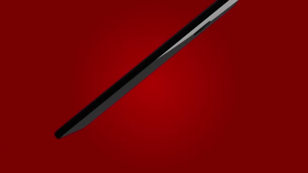 Smartphone, téléphone portable, retour. Maquette-toi. 3D Render. Vidéo 