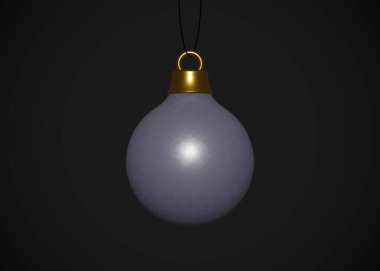 Xmas Ağacı için Noel Bauble 3D Hazırlama