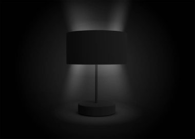 Yatak başı lambası tasarımı 3d Hazırlama