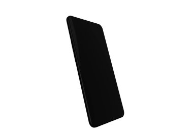 Akıllı telefon, cep telefonu, geri dönüş. Model Yukarı. 3d Hazırlama