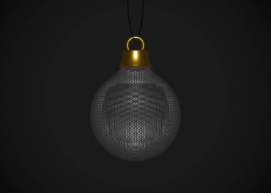 Xmas Ağacı için Noel Bauble 3D Hazırlama