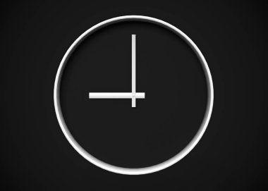 Saat, Zaman kavramı 3d Hazırlama