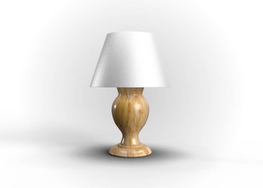 Yatak başı lambası tasarımı 3d Hazırlama