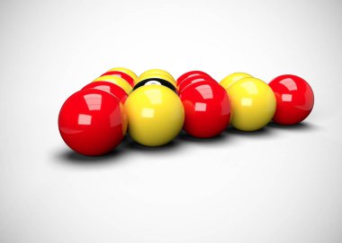 Bilardo masası. Bilardo topları, bilardo