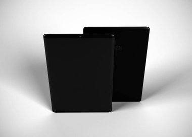 Tabletler Siyah 3d Hazırlama, bilgisayarlar