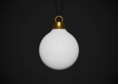 Xmas Ağacı için Noel Bauble 3D Hazırlama