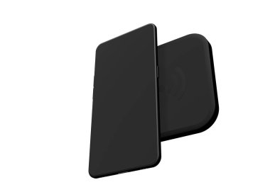 Akıllı telefon, cep telefonu, geri dönüş. Model Yukarı. 3 boyutlu görüntüleme. Kablosuz Şarj