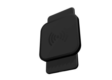  İllüstrasyon 3d Render. Kablosuz Şarj