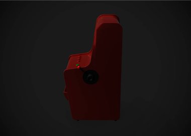 Slot Makinası 3d Render. Kumarhane