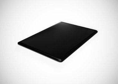 Tablet Siyah 3d Resim, illüstrasyon 