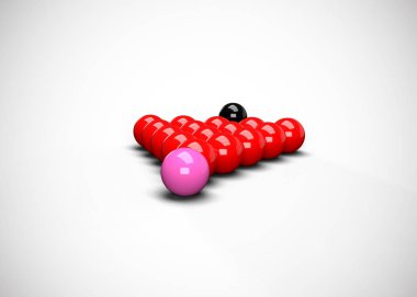  Bilardo oyunu. Bilardo topları, bilardo