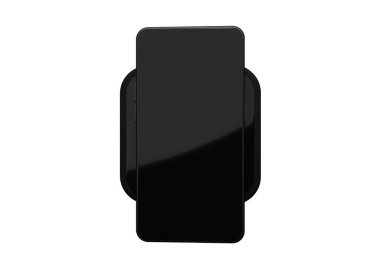 Akıllı telefon, cep telefonu, geri dönüş. Model Yukarı. 3 boyutlu görüntüleme. Kablosuz Şarj