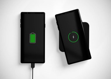 Akıllı telefonlar, cep telefonları, şarj