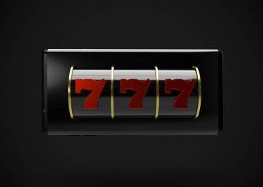 Çevrimiçi Slotlar Mobil Telefon Masaüstü Casino Retro Biçimli 3d Render
