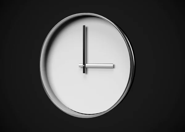 Orologio Concetto Tempo Render — Foto Stock