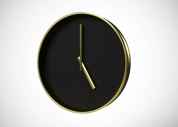 Orologio Concetto Tempo Render — Foto Stock