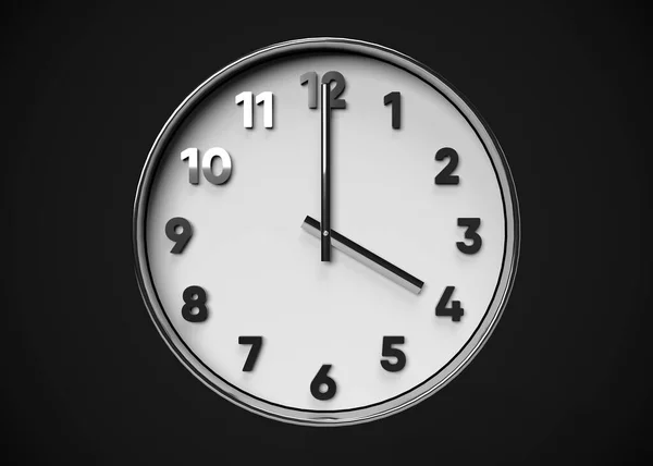 Orologio Concetto Tempo Render — Foto Stock