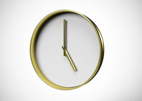 Relógio Conceito Tempo Render — Fotografia de Stock
