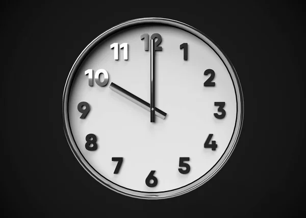 Reloj Concepto Tiempo Render — Foto de Stock