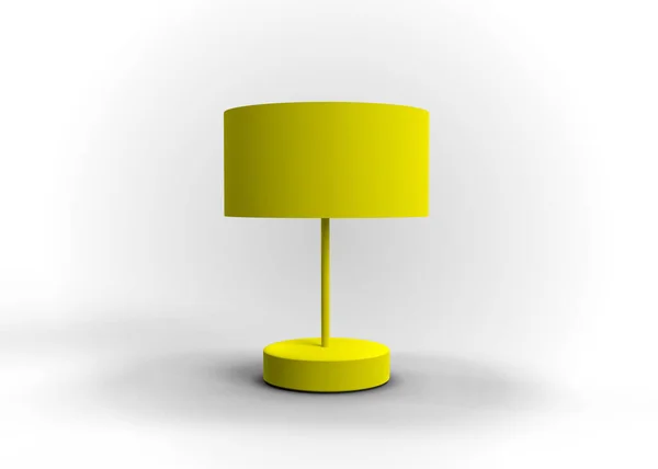 Nachttischlampe Design Render — Stockfoto