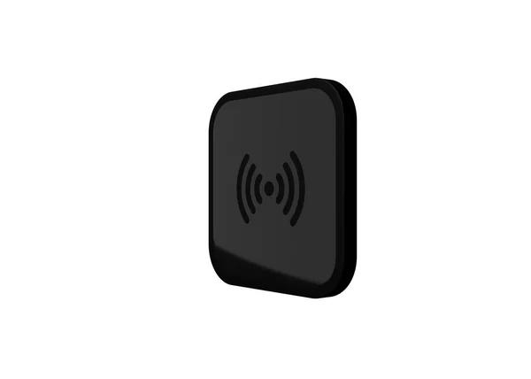 Illustration Render Wireless Charge — Stock Photo, Image