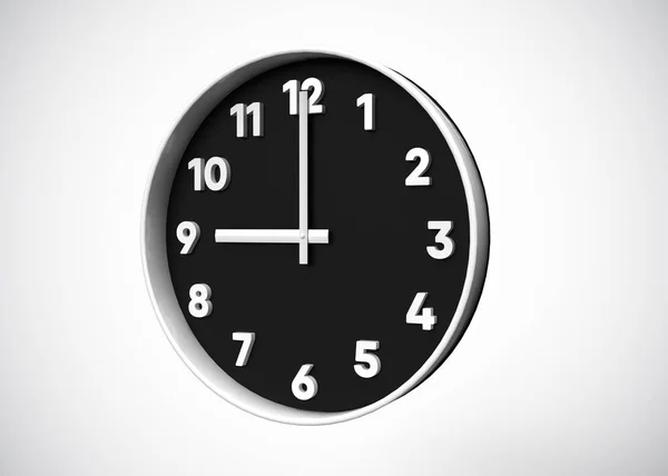 Годинник Концепція Часу Render — стокове фото