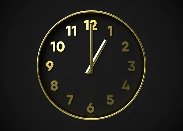 Clock Time Concept Render — 스톡 사진