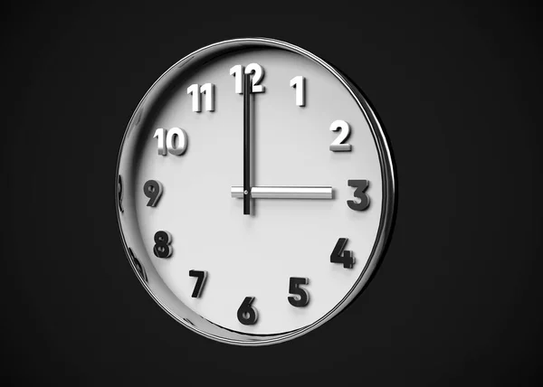 Orologio Concetto Tempo Render — Foto Stock