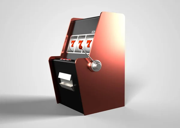 Slot Machine Render — Stock Photo, Image