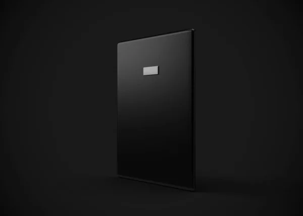 Tablet Black 3D Render,  illustration