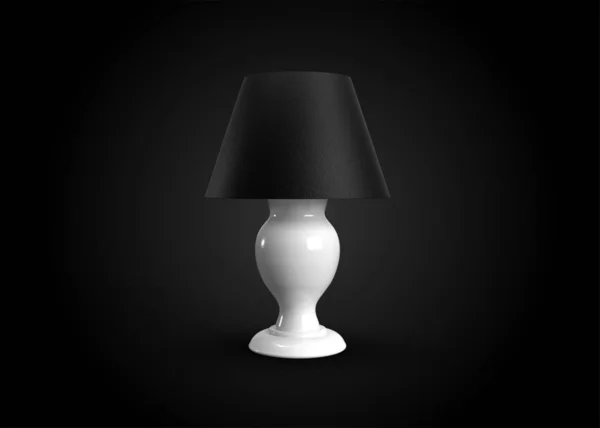 Bedside Lamp Design Render — Stock Photo, Image
