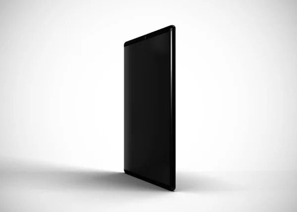 Tablet Black Render Computer — 스톡 사진