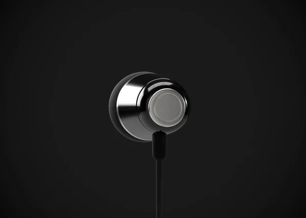 Auriculares Ear Earphone3D Render —  Fotos de Stock