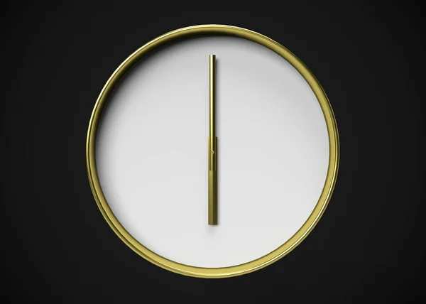 Reloj Concepto Tiempo Render — Foto de Stock