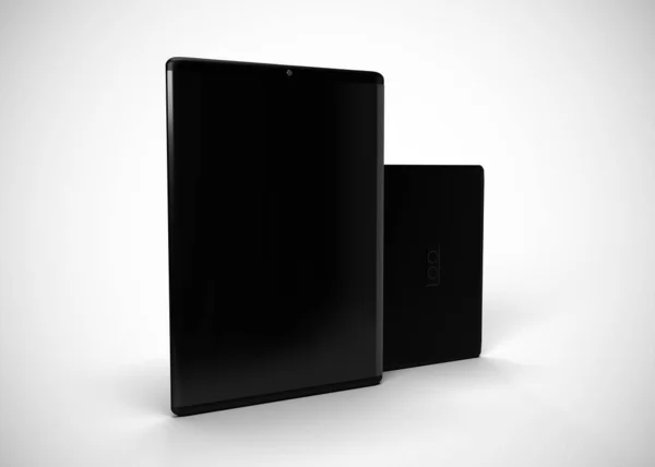 Tablets Black Render Illustration — 스톡 사진